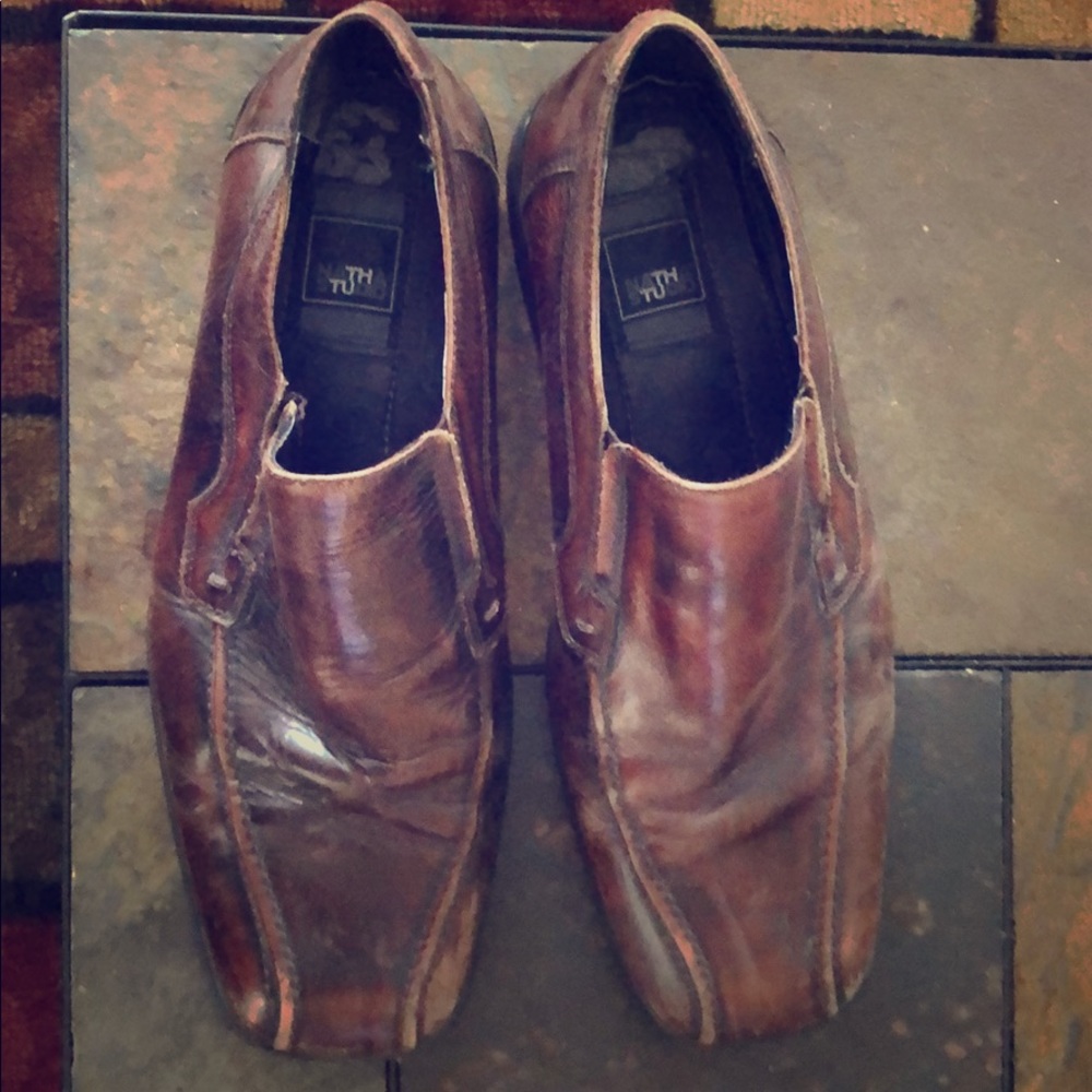 Dark Brown Loafers Size 11M